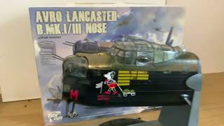 Border models 132 avro lancaster nose build final reveal [upl. by Bran]