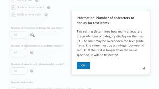 Grades Tool – Settings [upl. by Niras]