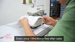 Industrial sewing machineOverlock Sewing MachineA good assistant in costume makingsewingmachine [upl. by Learsi]