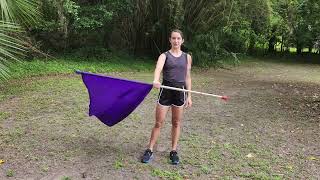 Flourish Tutorial for Color Guard [upl. by Gujral]