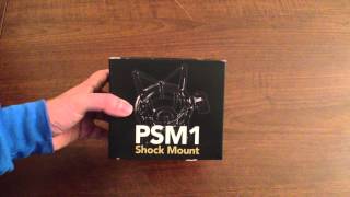 Rode PSM1 shock mount unboxing [upl. by Dayir]