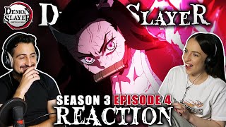 NEZUKO GOES BANG 🔥 Demon Slayer Season 3 Episode 4 REACTION  3x4 quotThank You Tokitoquot [upl. by Omiseno754]