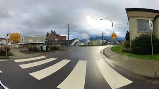 Triumph Trident 660  Motorcycle POV360 Ride Fraser Valley [upl. by Thais]