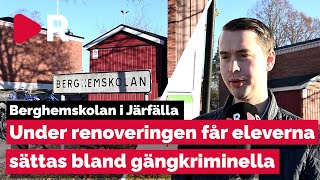 Raseri när skolbarnen i Järfälla skickas till kaosskola [upl. by Meekar240]