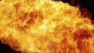 4K slow motion fire flame Part 1 \ Free stock video footage [upl. by Irolam]