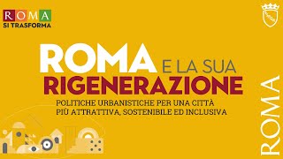 Convegno Roma e la sua Rigenerazione  19062024 [upl. by Notyad418]