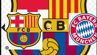 resultados de el partido Barcelona vs baryer [upl. by Itnaihc80]