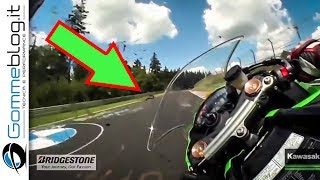 Nürburgring RECORD  Kawasaki Ninja ZX10R TOP SPEED at the Nurburgring [upl. by Nednerb961]