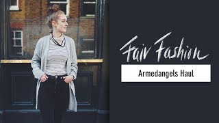 FAIR FASHION HAUL I ARMEDANGELS I hella [upl. by Fital145]