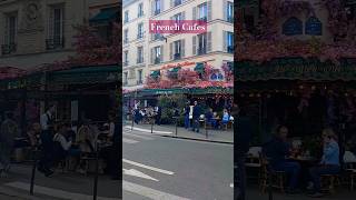 Beautiful French Cafes in Paris🗼💞 [upl. by Neelrad334]