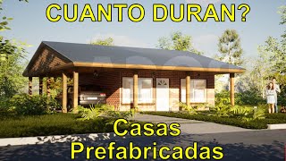 Casas Prefabricadas  CUANTO DURAN [upl. by Selfridge635]