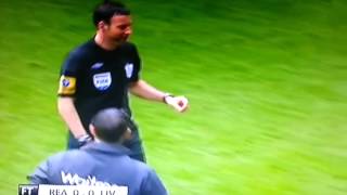 Clattenburg forgets his cards [upl. by Tlaw258]