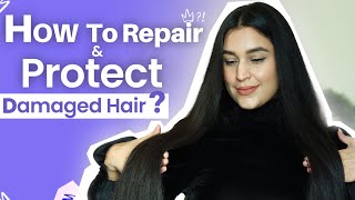 How to REPAIR  PROTECT DAMAGED Hair  Chetali Chadha [upl. by Imoian]