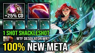 100 NEW META Desolator  Octarine Unlimited Windrun 1 Shot Shackle Hit Like a Truck Dota 2 [upl. by Ajoop756]