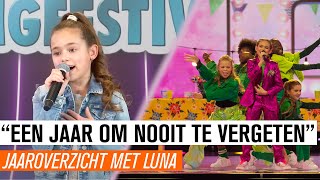 34 TERUGBLIK DIT WAS HET JAAR MET LUNA  JUNIOR SONGFESTIVAL 2022 🇳🇱 [upl. by Donahue291]