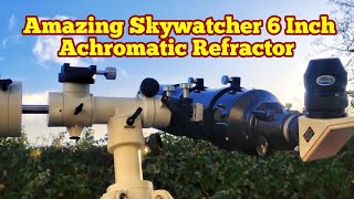 Amazing Skywatcher Helios Startravel 6 Inch 150mm f5 Achromatic Short Tube Refractor Telescope [upl. by Tedie]