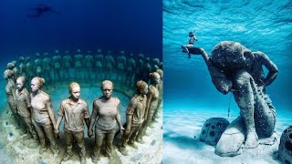 5 Underwater Sculptures That Will Blow Your Mind [upl. by Weber]