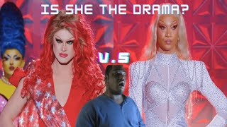 RPDR UK vs The World S2 EP3 Lipsync Reaction  Elimination  Scarlet Envy vs Tia Kofi [upl. by Sesylu]