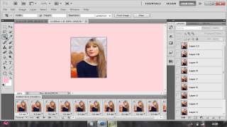 How To Crop A GIF Into a Specific Size  Photoshop [upl. by Huberto]