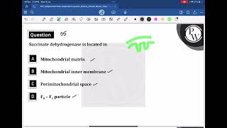 Succinate dehydrogenase is located in [upl. by Macomber]