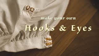 How to Make Your Own Hooks and Eyes [upl. by Ominorej497]