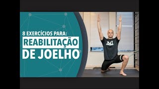 TOP EXERCÍCIOS PARA ESTABILIDADE DE JOELHO [upl. by Ahaelam]