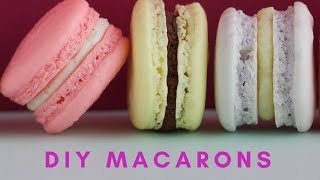 DIY FRENCH MACARONS [upl. by Eelanaj683]