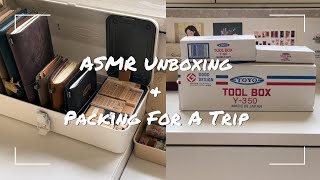 Unboxing Toyo Steel Tool Boxes ASMR  Trying to Pack Light [upl. by Asp]