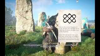 Assassins Creed Valhalla  Brendan Of Clonfert  Medeuuage Megaliths  Standing Stones Gameplay [upl. by Hecklau]