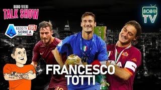 TOTTI ALLA BOBO TV  Il Derby e la Roma di Mourinho  Bobo Talk Show [upl. by Ahsoik]