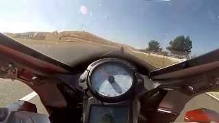 Ducati 749s vs 999r  Thunderhill 8312015 [upl. by Eniamat178]