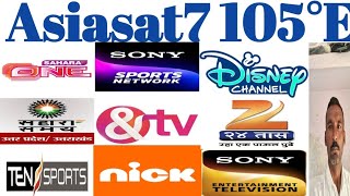 asiasat 7 new update asiasat7 channel list 2024asiasat 7 dish setting [upl. by Finnegan]