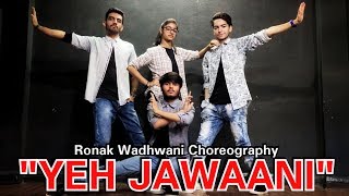 The Jawaani Song  Student Of The Year 2  Ronak Wadhwani Choreography  Tiger S  Bollywood dance [upl. by Coonan]