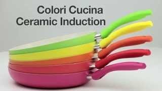 Kuhn Rikon Colori Cucina Ceramic Induction Sartén español [upl. by Eixirt392]