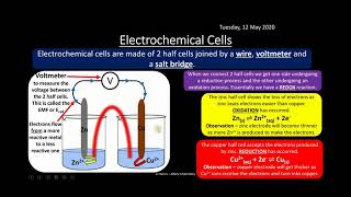 EDEXCEL Topic 14 Redox II REVISION [upl. by Sivi806]