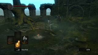 Dark Souls  Crestfallen Warrior vs Petrus of Thorolund [upl. by Nnelg]