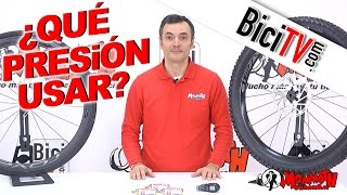 Con qué presión hinchar las ruedas de la bicicleta [upl. by Danyluk]