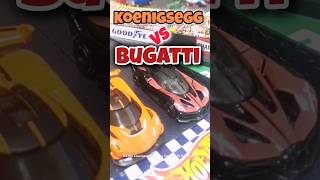 BUGGATI vs KOENIGSEGG Ultimate battle hotwheels [upl. by Madelyn]