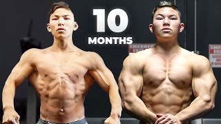 How I Bulked From 137175lbs in 10 Months  Tristyn Lee [upl. by Astred766]