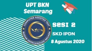 Live Score SKD IPDN 8 Agustus 2020 Sesi 2 [upl. by Alvan]