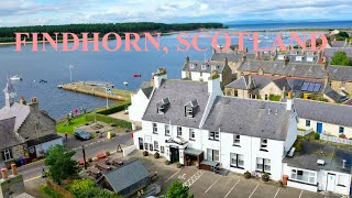 4K DRIVING AROUND FINDHORN MORAY SCOTLAND [upl. by Asiulairam]