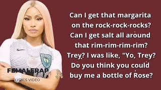 Nicki Minaj  Bottoms Up Verse Lyrics Video FHD [upl. by Malik]