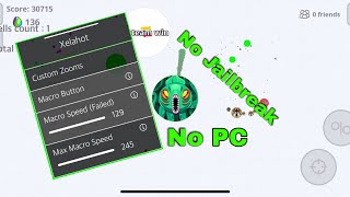 Agario Macro IOS No Jailbreak No PC [upl. by Backer]