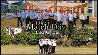 CSVTU Inter College Match  RCET Raipur  CSVTU  DAY 1 [upl. by Iffar]