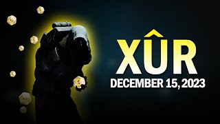 Xur December 15 2023  121523 Destiny 2 [upl. by Newel]