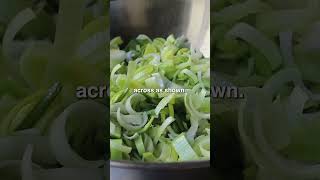 The Best Way to Clean Leeks [upl. by Ellimac]