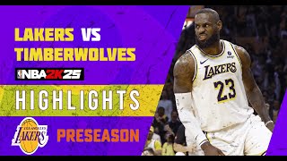 Epic Game Los Angeles Lakers vs Minnesota Timberwolves [upl. by Meuse]