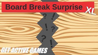 Board Break Surprise XL  Virtual Martial Arts Workout Get Active Games [upl. by Adnahsar]