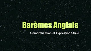 Barèmes bac anglais [upl. by Elleined865]