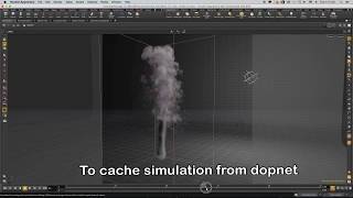 Caching simulations to disk from Dopnet  Houdini Tutorial [upl. by Erodaeht]